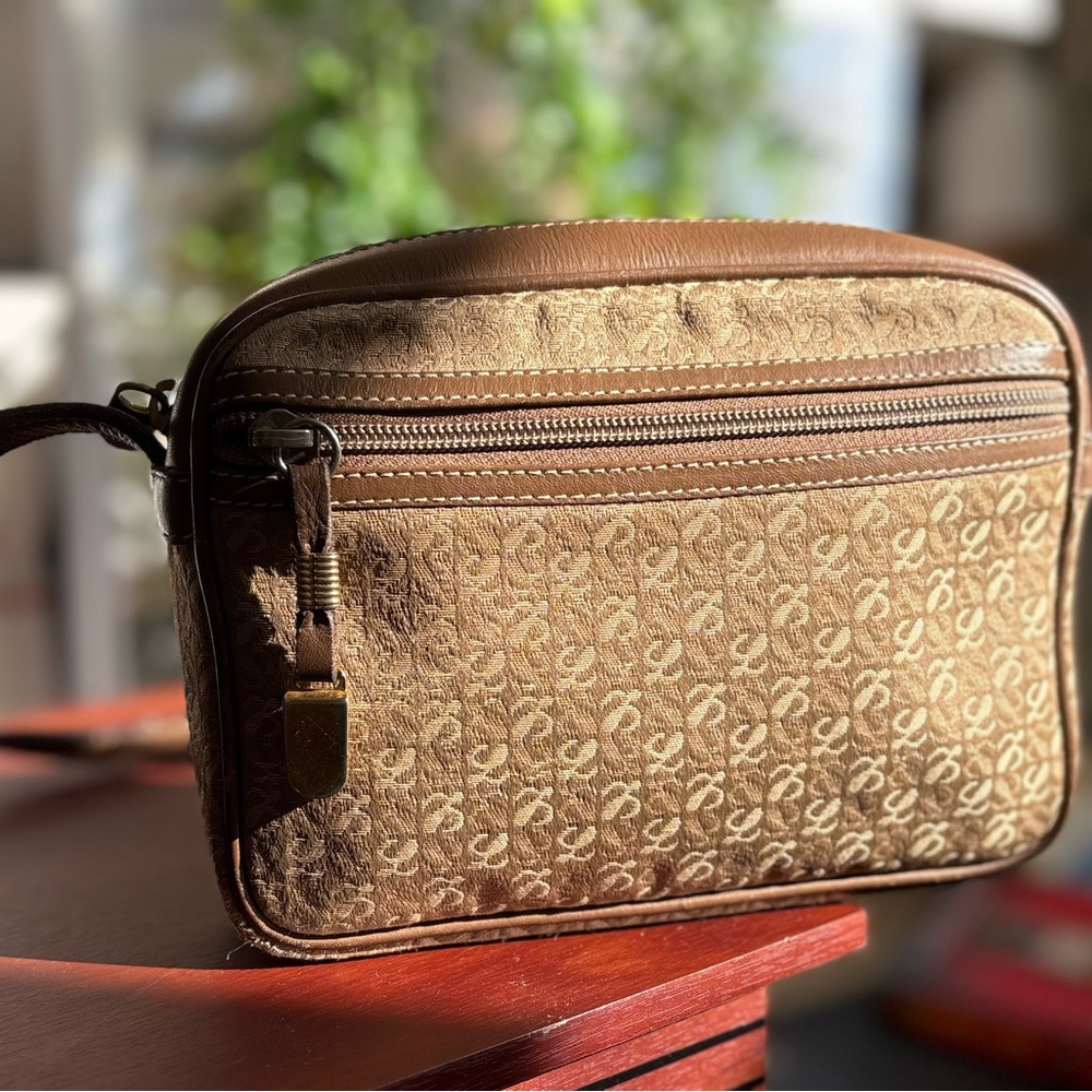 Vintage Loewe Signature Logo Canvas Crossbody | Rare | Excellent Condition - Picture 11 of 13